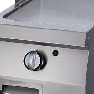 Heavy Duty Grillplaat - Glad - Dubbel - 70 cm Diep - Gas