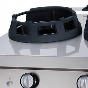 Heavy Duty Wok Brander - 2 x Ø 28,5 cm Pannenring - Dubbel - 70 cm Diep - Gas
