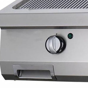 Heavy Duty Grillplaat - Gegroefd - Dubbel - 70 cm Diep - Gas