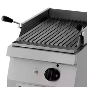 Heavy Duty Lavasteengrill - Enkel - 70 cm Diep - Gas