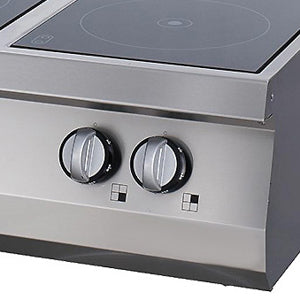 Heavy Duty Kookplaat - 4 Pitten - Infrarood - Enkel - 70 cm Diep - Elektrisch