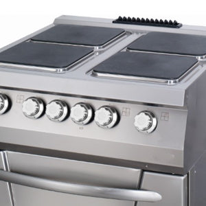 Premium Fornuis - 4 Pitten - Dubbel - 90 cm Diep - incl. Oven - Elektrisch