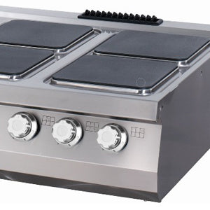 Premium Kookplaat - 4 Pitten - Dubbel - 90 cm Diep - Elektrisch
