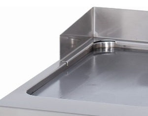 Premium Grillplaat - Glad - Enkel - 90 cm Diep - Elektrisch