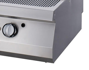 Premium Grillplaat - Gegroefd - Dubbel - 90 cm Diep - Elektrisch