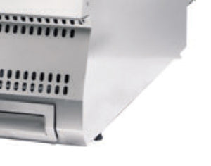 Premium Chargrill - 1 Zone - Enkel - 90 cm Diep - Gas