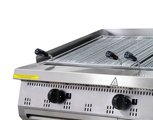 Premium Chargrill - 3 Zones - Driedubbel - 90 cm Diep - Gas