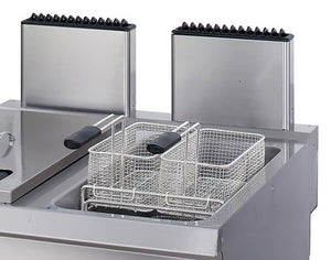 Premium Friteuse - 2 x 22 L - Dubbel -90 cm Diep - met Tapkraan - Gas