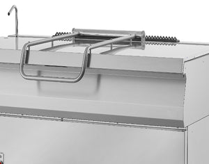 Premium Braadslede - 205 L - 90 cm Diep - Gas