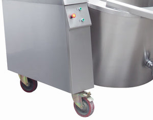 Kantelbare Kookketel - 160 L - Indirect - Elektrisch - 400V
