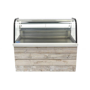 Koelvitrine - 255 L - 125 cm - met Onderstel