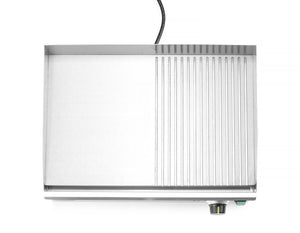 Bakplaat half geribbeld, HENDI, Kitchen Line, 230V/2400W, 527x404x(H)233mm