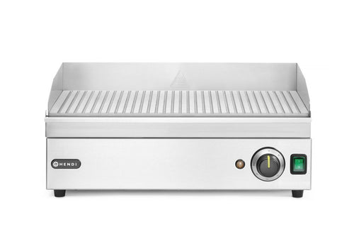 Bakplaat geribbeld, HENDI, Kitchen Line, 230V/2400W, 527x404x(H)233mm