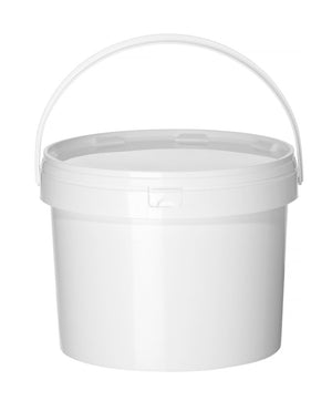 Emmer, HENDI, Bedrukbaar/etiketteerbaar oppervlak: 810x155 mm., 11,3L, Wit, ⌀300x(H)230mm