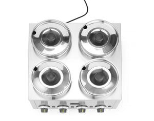 Thermosysteem 4, HENDI, 16L, 230V/800W, 506x509x(H)298mm