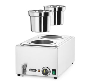 Set: Bain-marie Ranger + 2x bak 4L met deksel, HENDI, GN (H)150mm, 8L, 230V/1000W, 604x332x(H)315mm