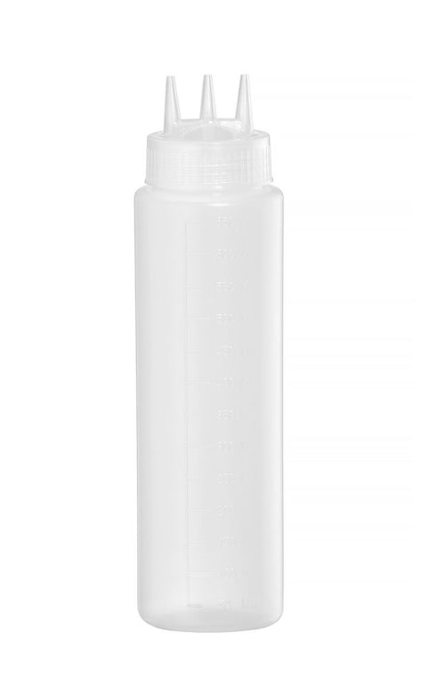 Fles voor sauswarmer, HENDI, 0,65L, Transparant, ⌀68x(H)247mm