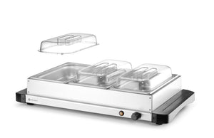 Voedselwarmer, HENDI, 230V/400W, 657x381x(H)161mm
