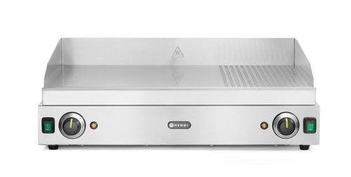 Bakplaat 1/3 geribbeld, HENDI, Profi Line, 230V/3500W, 697x474x(H)241mm
