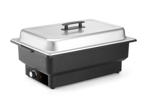 Chafing dish elektrisch Tellano, HENDI, Kitchen Line, GN 1/1, 9L, 230V/900W, 575x349x(H)278mm