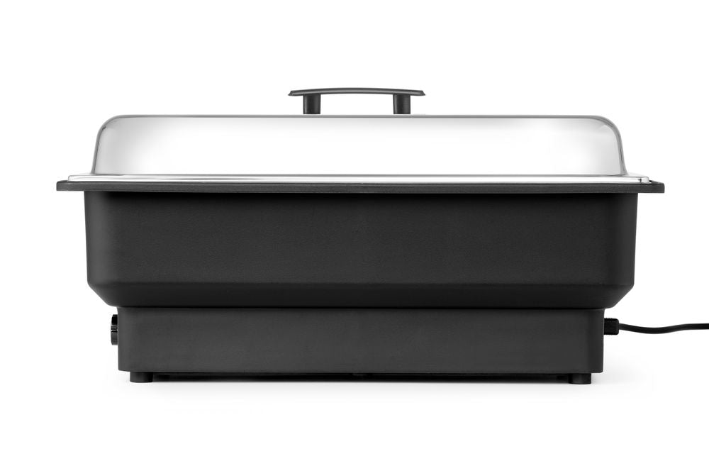 Chafing dish elektrisch Tellano, HENDI, Kitchen Line, GN 1/1, 9L, 230V/900W, 575x349x(H)278mm