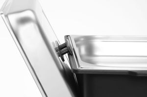 Chafing dish elektrisch Tellano, HENDI, Kitchen Line, GN 1/1, 9L, 230V/900W, 575x349x(H)278mm