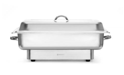 Chafing dish elektrisch Pollina, HENDI, Profi Line, 9L, Zilver, 230V/900W, 587x440x(H)273mm