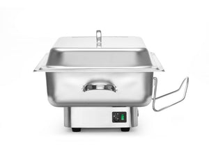 Chafing dish elektrisch Pollina, HENDI, Profi Line, 9L, Zilver, 230V/900W, 587x440x(H)273mm