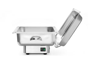Chafing dish elektrisch Pollina, HENDI, Profi Line, 9L, Zilver, 230V/900W, 587x440x(H)273mm