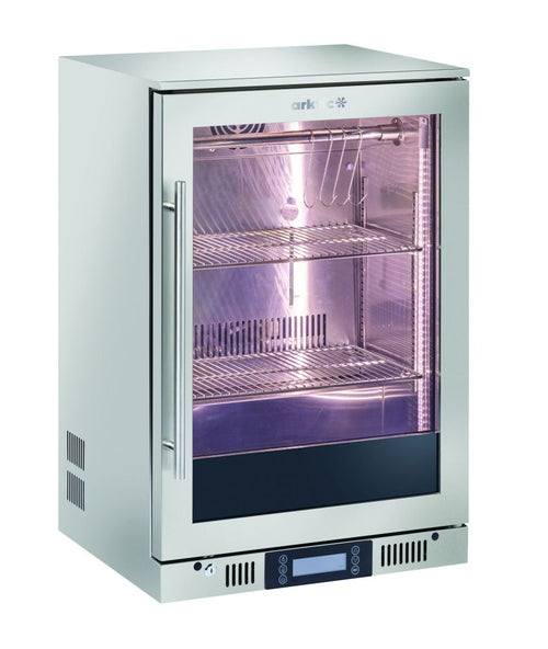 Dry aging kast, Arktic, 138L, Zilver, 230V/350W, 545x600x(H)900mm