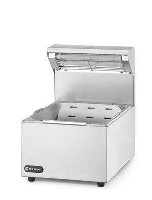 Frietwarmhouder, HENDI, GN 1/2, 220-240V/400W, 357x267x(H)376mm