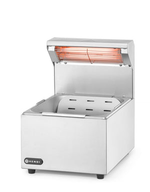 Frietwarmhouder, HENDI, GN 1/2, 220-240V/400W, 357x267x(H)376mm