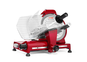 Snijmachine Profi Line 250 rode uitvoering, HENDI, Profi Line, 230V/320W, 514x484x(H)373mm