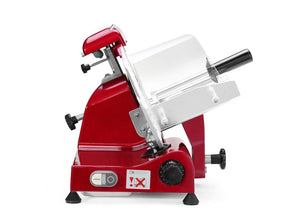 Snijmachine Profi Line 250 rode uitvoering, HENDI, Profi Line, 230V/320W, 514x484x(H)373mm