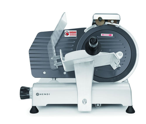 Snijmachine 250, HENDI, Kitchen Line, 230V/150W, 494x402x(H)398mm