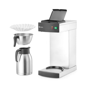 Filter koffiezetapparaat, HENDI, 2L, 230V/1400W, 215x410x(H)520mm