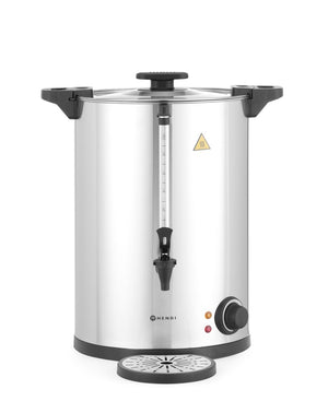 Warme dranken ketel dubbelwandig, HENDI, ≈ 120 kopjes in 37 min., 18L, 230V/2500W, 415x382x(H)480mm