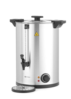 Warme dranken ketel dubbelwandig, HENDI, ≈ 120 kopjes in 37 min., 18L, 230V/2500W, 415x382x(H)480mm