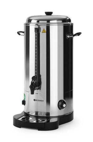 Warme dranken ketel dubbelwandig, HENDI, 18L, 230V/2200W, 386x393x(H)641mm