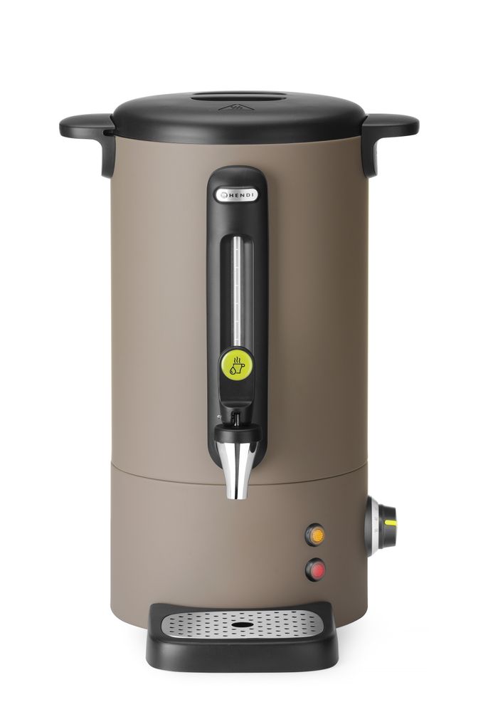 Warmedranken ketel UNIQ, HENDI, designed by Robert Bronwasser, 9L, Taupe, 230V/950W, 307x330x(H)450mm