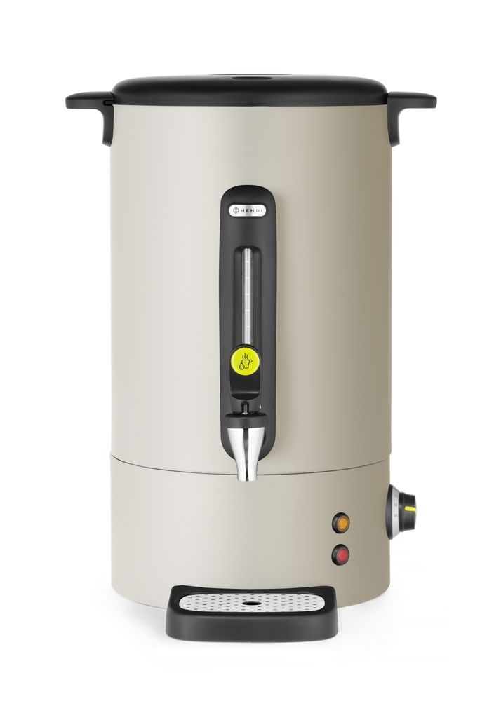 Warmedranken ketel UNIQ, HENDI, designed by Robert Bronwasser, 16L, Creme, 230V/1650W, 357x380x(H)502mm