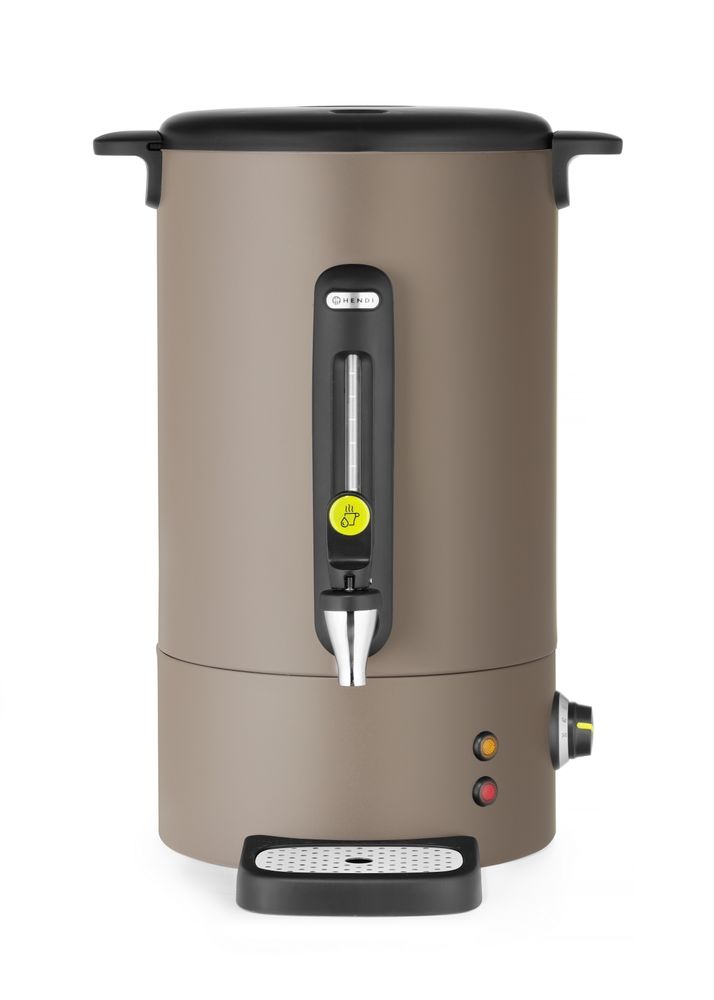 Warmedranken ketel UNIQ, HENDI, designed by Robert Bronwasser, 16L, Taupe, 230V/1650W, 357x380x(H)502mm