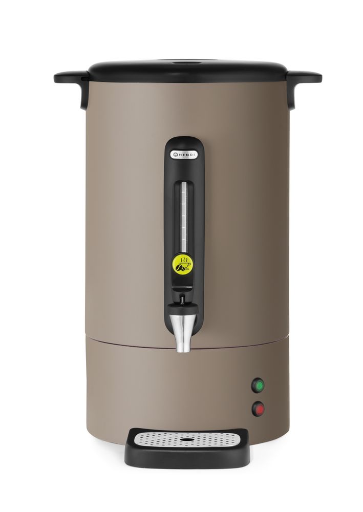 Percolator UNIQ, HENDI, designed by Robert Bronwasser, 14L, Taupe, 230V/1750W, 357x380x(H)502mm