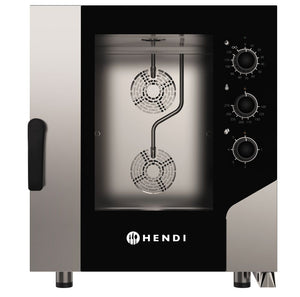 Hetelucht stoomoven CONTROL 7x GN1/1, HENDI, 400V/10400W, 730x855x(H)850mm