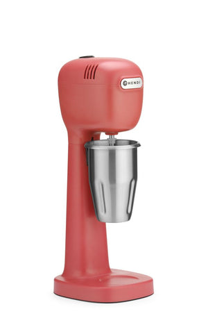 Milkshakemixer BPA-vrij - Design by Bronwasser, HENDI, Rood, 230V/400W, 170x210x(H)485mm