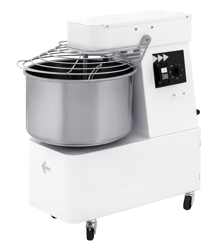 Deegmachine met vaste kop en kom, 2 snelheden, HENDI, 128 kg/u, 48L, 400V/2200W, 480x795x(H)855mm