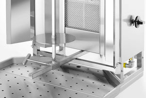 Kebabgrill gas , HENDI, Profi Line, 230V/16W, 13kW, 735x745x(H)1110mm