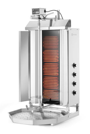 Kebabgrill elektrisch, HENDI, Profi Line, 400V/7200W, 7,2kW, 550x700x(H)1120mm
