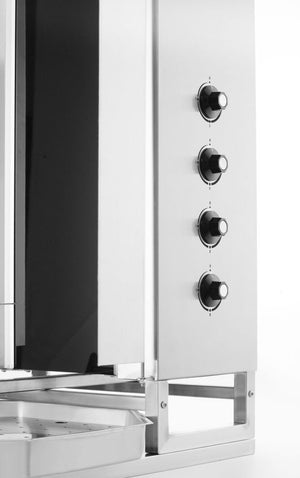 Kebabgrill elektrisch, HENDI, Profi Line, 400V/7200W, 7,2kW, 550x700x(H)1120mm