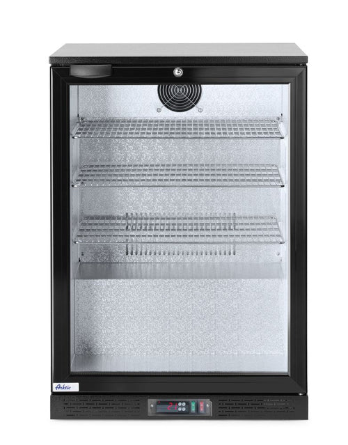 Backbar koelkast enkele deur, Arktic, 105L, Zwart, 230V/123W, 600x530x(H)865mm